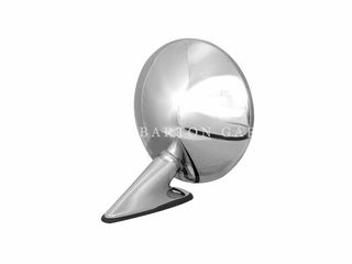 DOOR MIRROR "ITAL" STYLE CHROME RH / LH 95mm